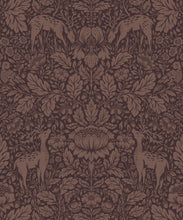 Load image into Gallery viewer, Richmond Wallpaper - Colorway: Plum - Fable Collection by M&amp;K Studios - Swatch