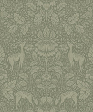 Load image into Gallery viewer, Richmond Wallpaper - Colorway: Sage - Fable Collection by M&amp;K Studios - Swatch