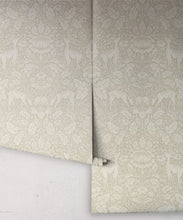 Load image into Gallery viewer, Richmond Wallpaper - Colorway: Taupe - Fable Collection by M&amp;K Studios - Roll