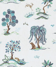 Load image into Gallery viewer, Willow Wood Decorative Textile Wallpaper - Colourway: River - Swatch