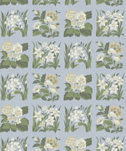 Load image into Gallery viewer, Flower Patch Decorative Textile Wallpaper - Colourway: Powder - Swatch