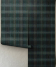 Load image into Gallery viewer, Highland Decorative Textile Wallpaper - Colourway: Loch - Roll