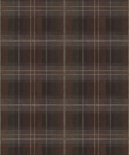 Load image into Gallery viewer, Highland Decorative Textile Wallpaper - Colourway: Rust - Swatch
