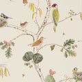 Woodland Chorus Wallpaper by Sanderson - Cream/Multi