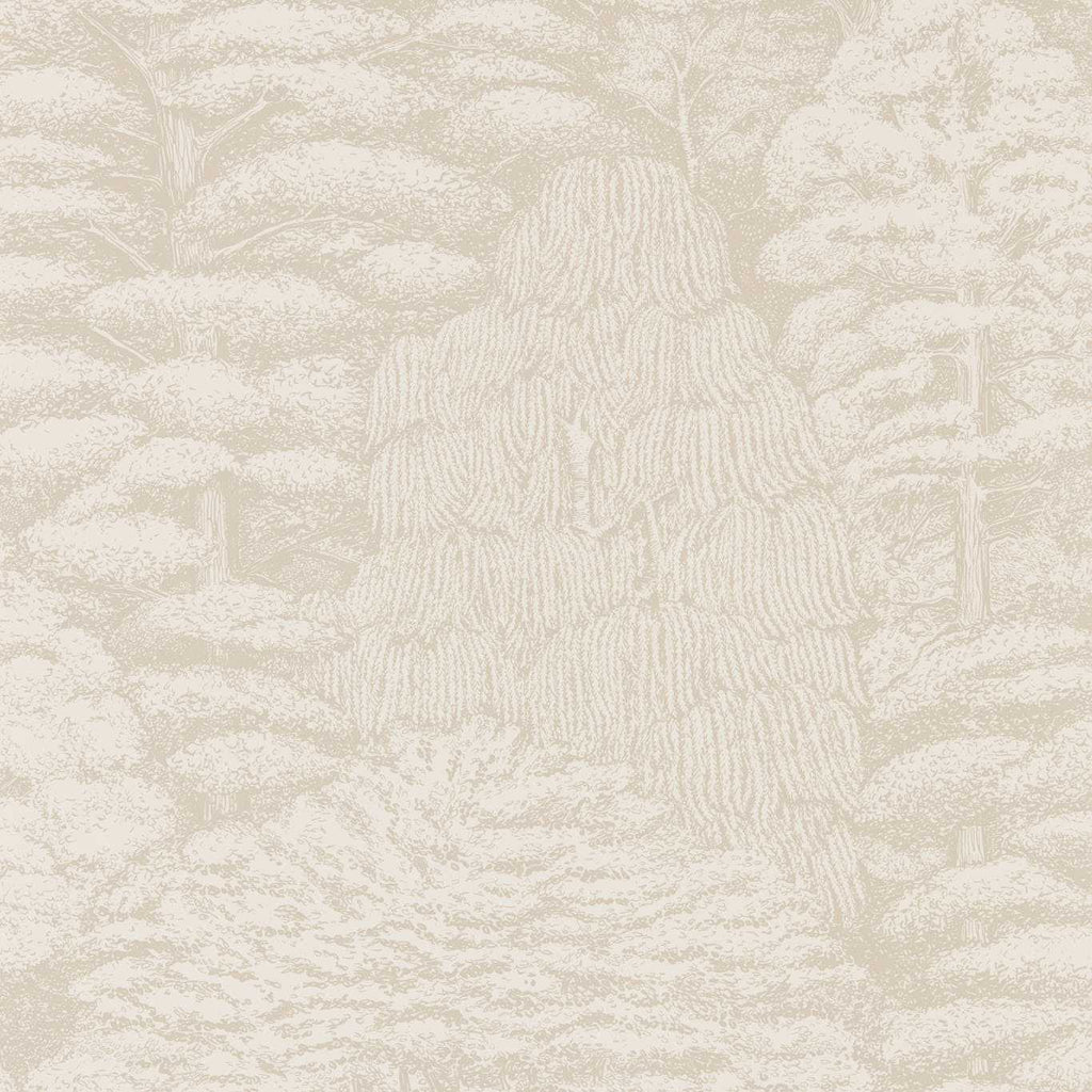 Woodland Toile Wallpaper by Sanderson - Ivory/Neutral