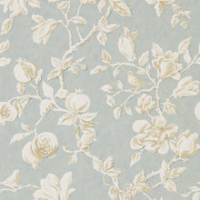Load image into Gallery viewer, Magnolia &amp; Pomegranate Wallpaper by Sanderson - Grey Blue/Parchment