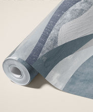 Load image into Gallery viewer, Dune Type II Vinyl Wallpaper - Colourway: Denim - Roll - Commercial Wallcoverings