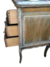 Load image into Gallery viewer, Louis XV antique chest with marble top