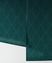 Load image into Gallery viewer, Banksia Bloom Wallpaper • Indigenous Wallpaper • Teal • Roll