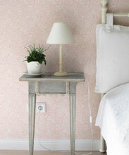 Load image into Gallery viewer, Landscapes Wallpaper • geometric • Pink &amp; White • Insitu