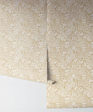 Load image into Gallery viewer, Landscapes Wallpaper • geometric • Tan &amp; White • Rolls