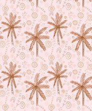 Load image into Gallery viewer, People On Country Wallpaper • Trees • Pink • Swatch