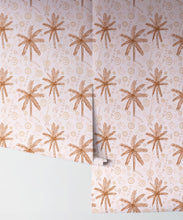 Load image into Gallery viewer, People On Country Wallpaper • Trees • Pink • Rolls
