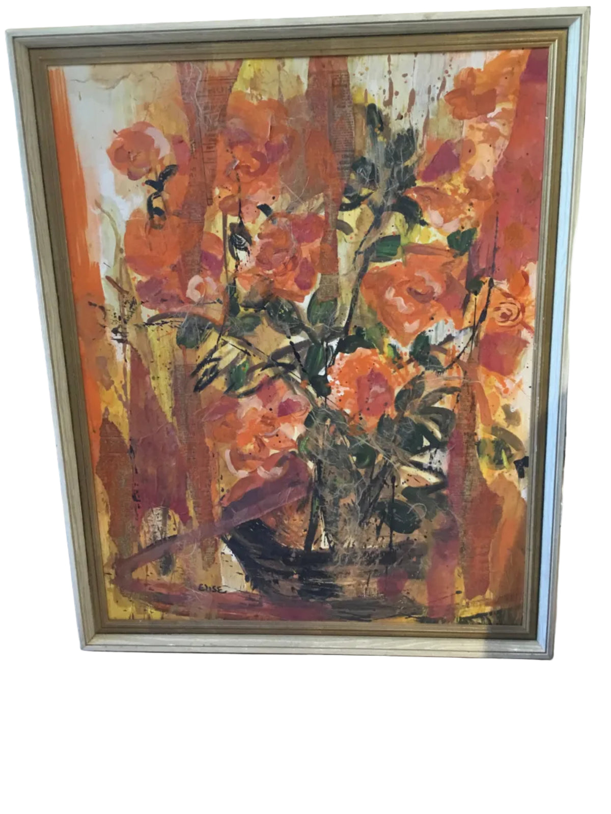 vintage still-life painting