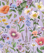 Load image into Gallery viewer, Garden of Dreams Wallpaper - Fleur Harris - Enchanted Gardens Collection - Colorway: Lilac- Swatch