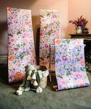 Load image into Gallery viewer, Garden of Bunnies Wallpaper - Fleur Harris - Enchanted Gardens Collection - Colorway: Autumn Taupe - Rolls