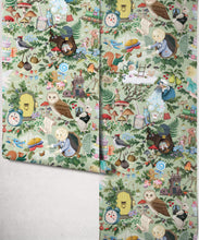 Load image into Gallery viewer, The Faraway Tree Wallpaper - Colourway: Sage - Insitu