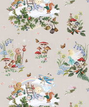 Load image into Gallery viewer, Land of Enchantments Wallpaper - Colourway: Mushroom - Swatch