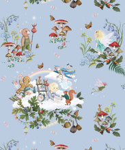 Load image into Gallery viewer, Land of Enchantments Wallpaper - Colourway: Periwinkle - Swatch
