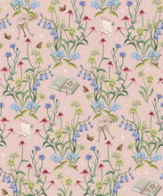 Load image into Gallery viewer, Storybook Meadow Wallpaper - Colourway: Blush - Swatch