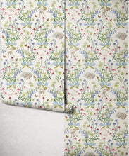 Load image into Gallery viewer, Storybook Meadow Wallpaper - Colourway: Canvas - Insitu