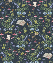 Load image into Gallery viewer, Storybook Meadow Wallpaper - Colourway: Night - Swatch