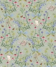 Load image into Gallery viewer, Storybook Meadow Wallpaper - Colourway: Sage - Swatch
