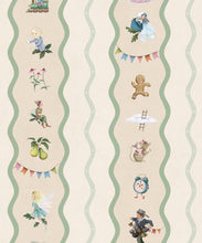 Load image into Gallery viewer, Slippery Slip Wallpaper - Colourway: Canvas - Swatch