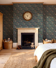 Load image into Gallery viewer, The Wishing Door Wallpaper - Colourway: Night - Roll