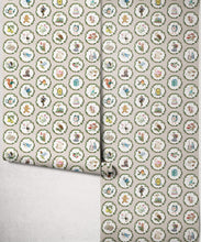 Load image into Gallery viewer, Enchanted Keepsakes Wallpaper - Colourway: Mushroom - Insitu