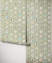 Load image into Gallery viewer, Enchanted Keepsakes Wallpaper - Colourway: Sage - Insitu