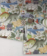 Load image into Gallery viewer, Adventureland Wallpaper • Children's Wallpaper • Misty Green • Roll