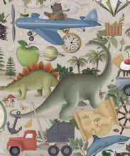 Load image into Gallery viewer, Adventureland Wallpaper • Children's Wallpaper • Sand • Swatch