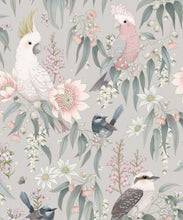 Load image into Gallery viewer, Bush Melody Wallpaper • Children's Wallpaper • Salt Bush • Swatch
