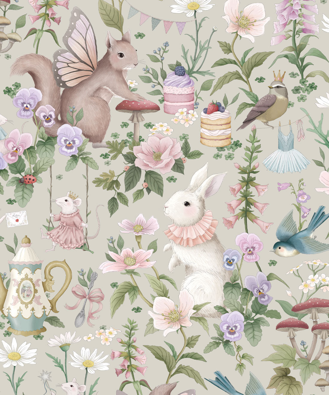 Garden Party Wallpaper