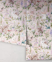 Load image into Gallery viewer, Garden Party Wallpaper • Children's Wallpaper • Petal Pink • Roll