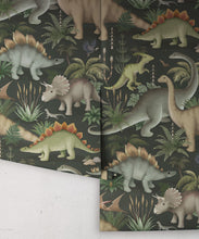 Load image into Gallery viewer, Prehistorica Wallpaper • Dinosaur Wallpaper • Depp Jungle• Roll