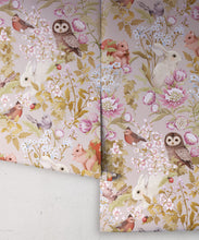 Load image into Gallery viewer, Woodlands Wallpaper • Children's Wallpaper • Petal Grey• Roll
