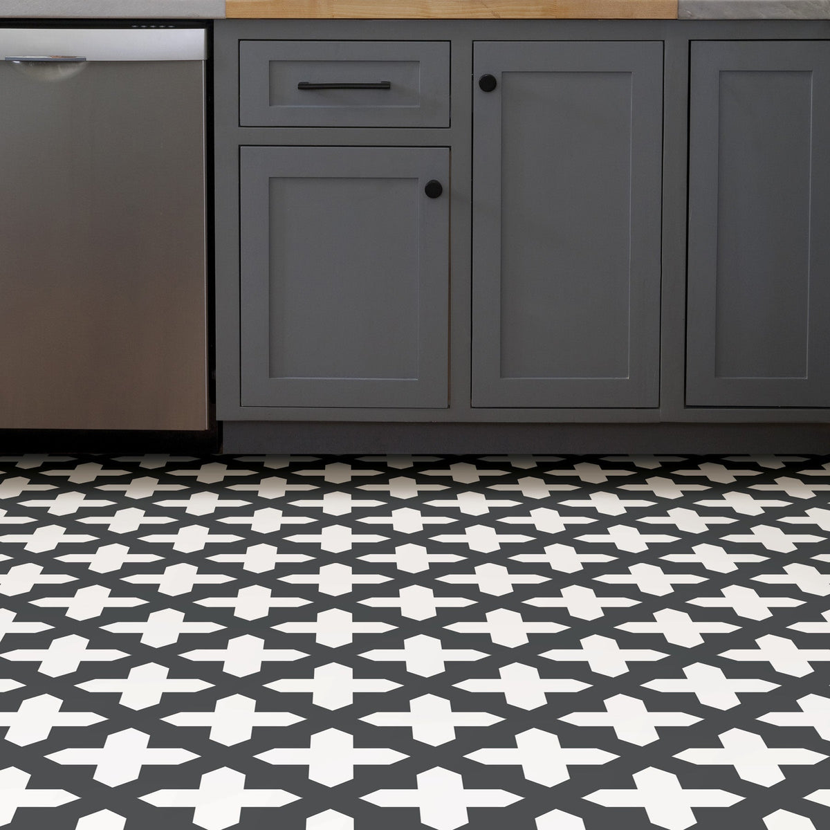 Nordic Peel & Stick Floor Tiles
