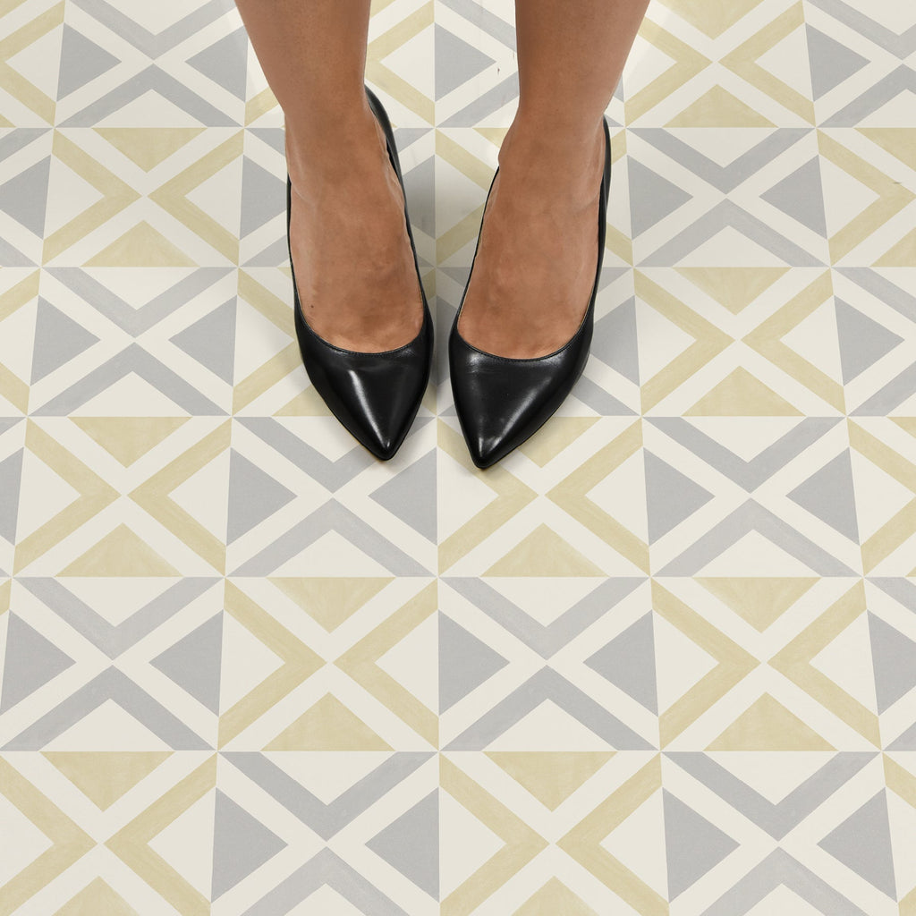 Isosceles Peel & Stick Floor Tiles