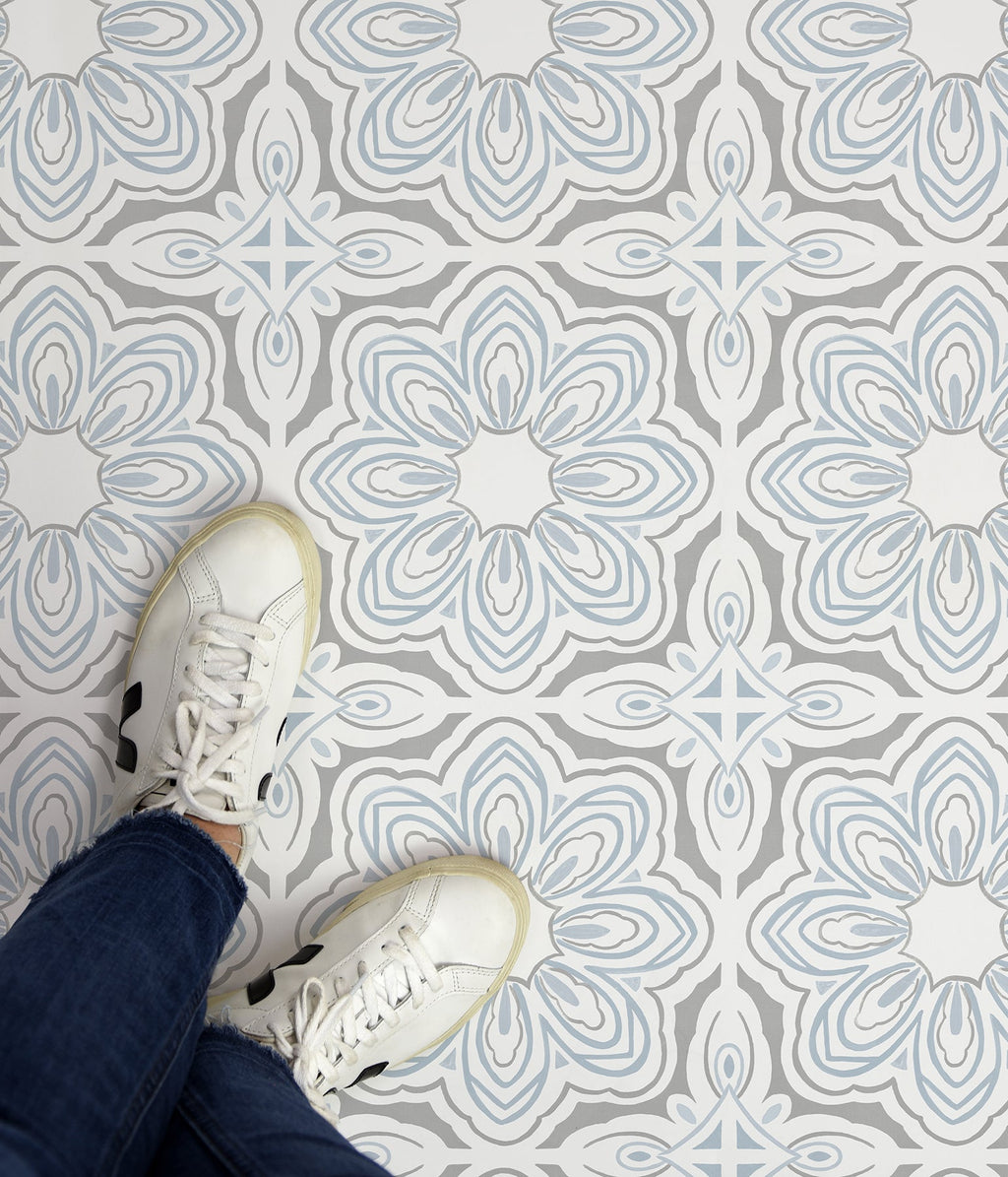 Morris Peel & Stick Floor Tiles