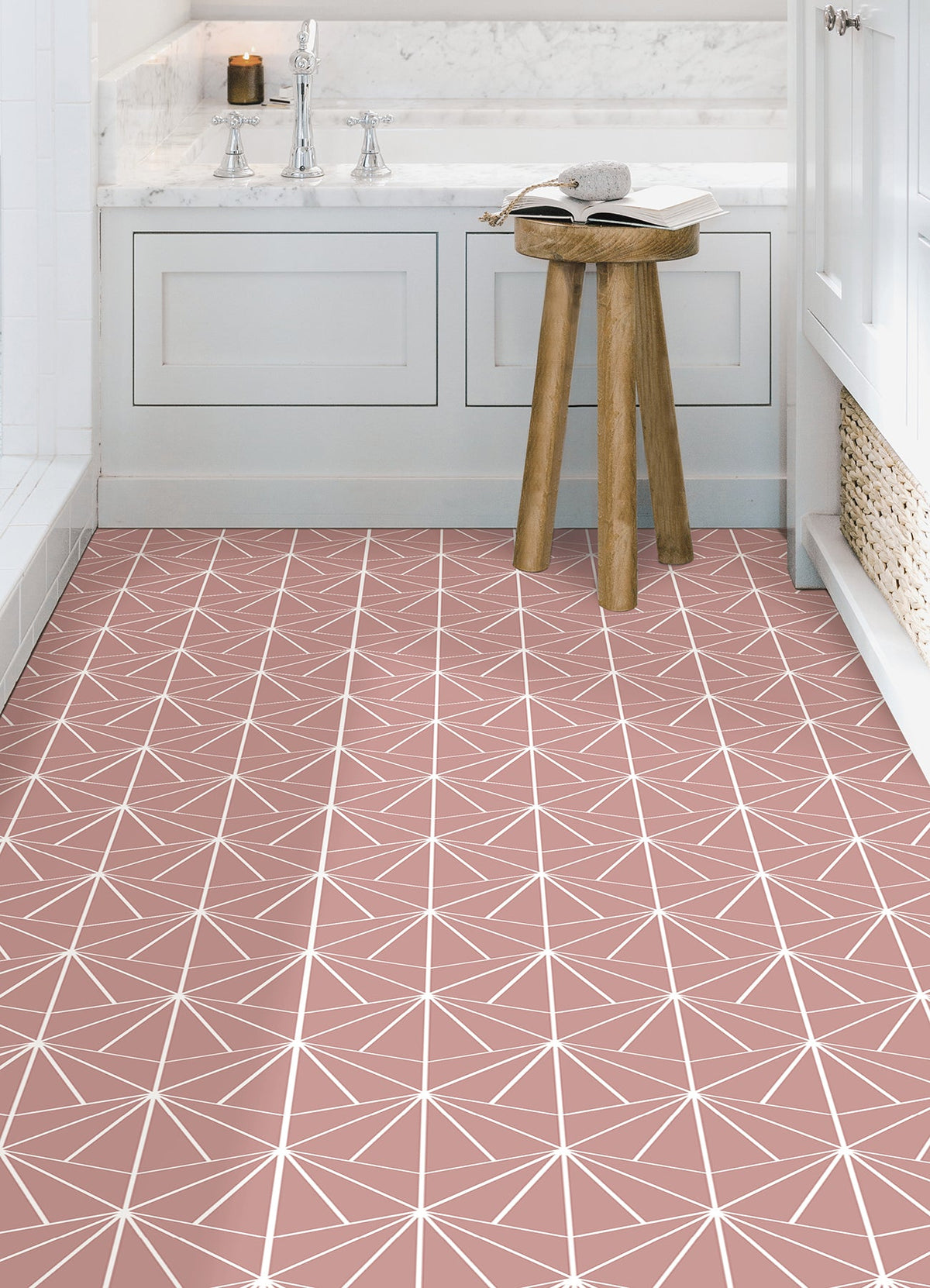 Quartz Peel & Stick Floor Tiles