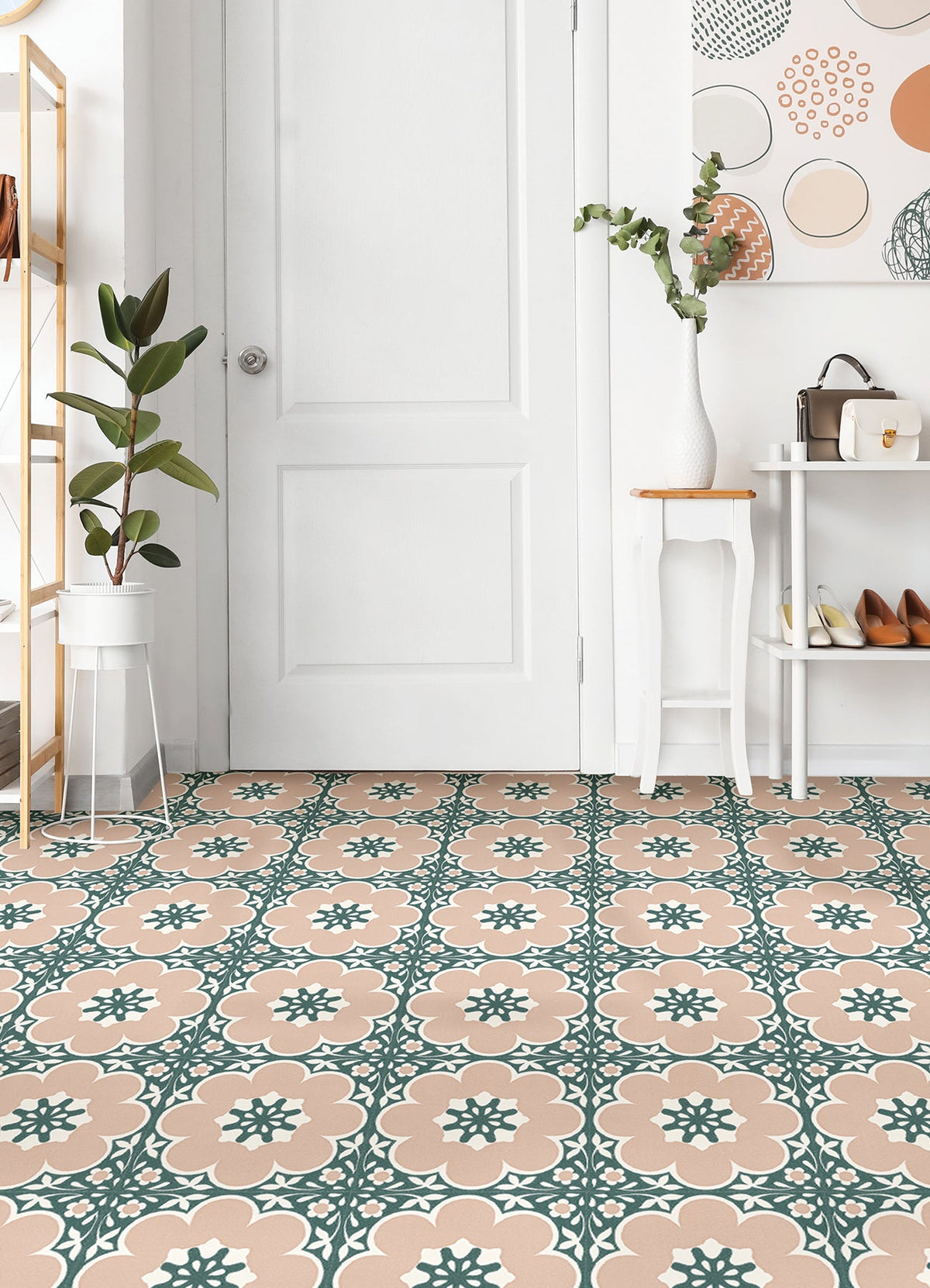 Daphne Peel & Stick Floor Tiles