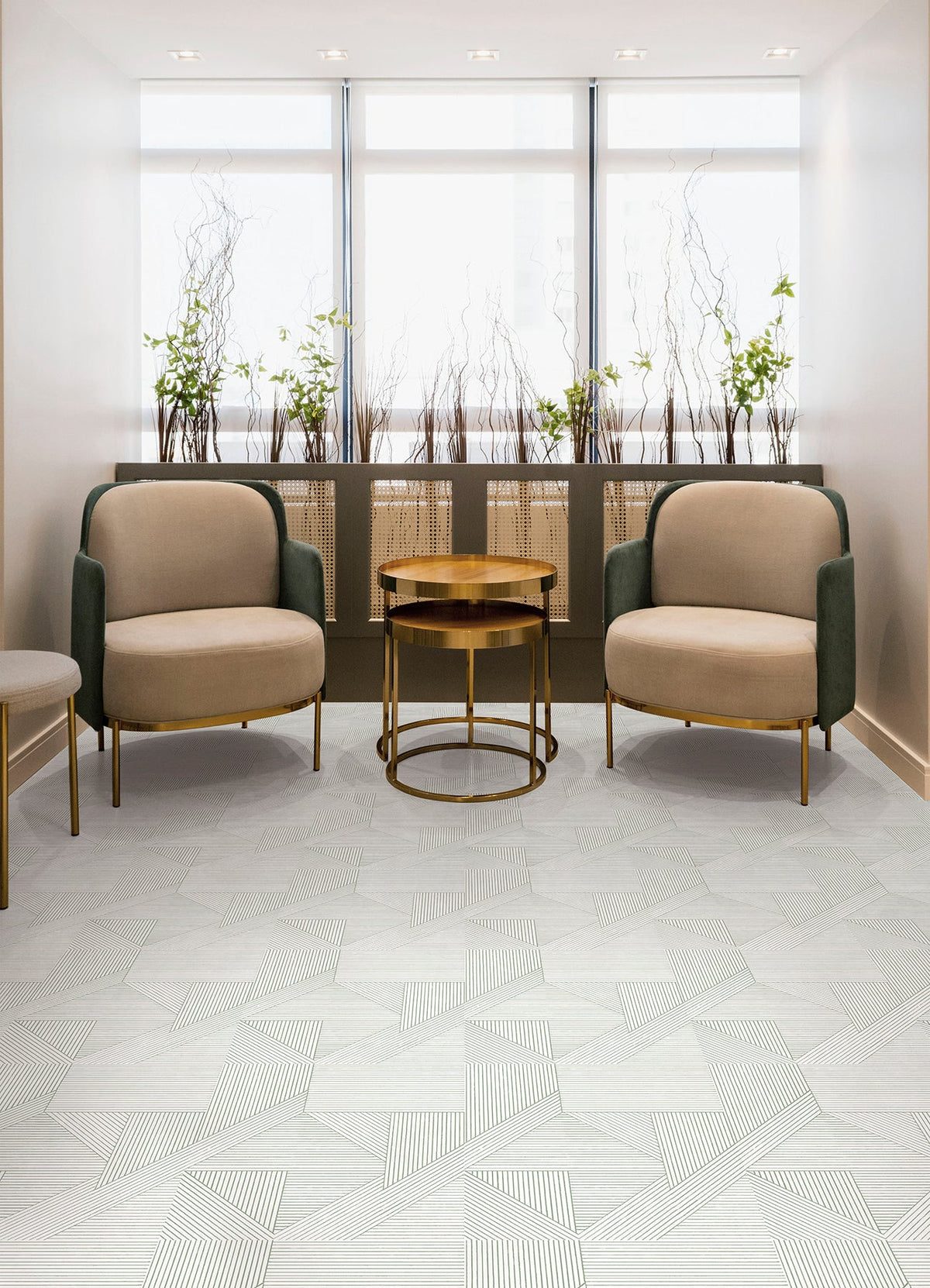 Grey Peel & Stick Floor Tiles