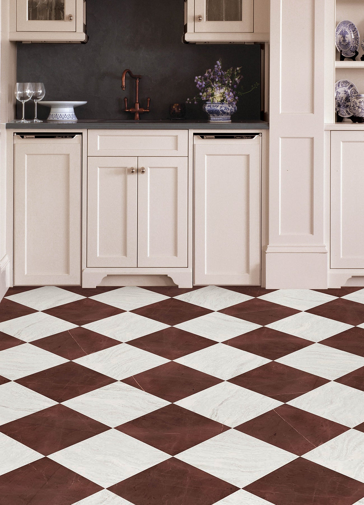 Chris Loves Julia Bonneville Peel & Stick Floor Tiles