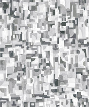 Load image into Gallery viewer, Facet Type II Vinyl Wallpaper - Colourway: Ash - Swatch - Commercial Wallcoverings