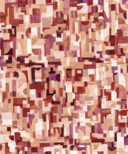 Load image into Gallery viewer, Facet Type II Vinyl Wallpaper - Colourway: Peach - Swatch - Commercial Wallcoverings