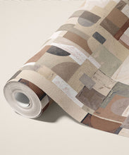Load image into Gallery viewer, Facet Type II Vinyl Wallpaper - Colourway: Sand - Roll - Commercial Wallcoverings