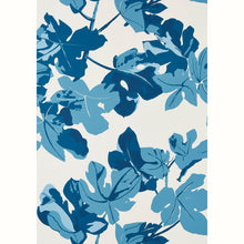 Load image into Gallery viewer, Fig Leaf Wallpaper by Peter Dunham - Gray on White