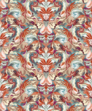 Load image into Gallery viewer, Filigree Type II Vinyl Wallpaper - Colourway: SeaSalt - Swatch - Commercial Wallcoverings